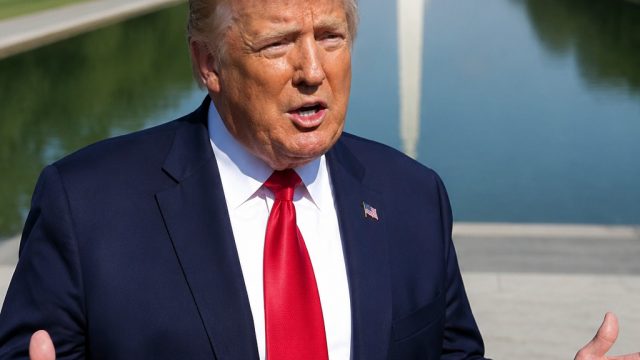 Trump Responds to Reflecting Pool Concerns: 'It’s Not My Responsibility' | goblin slot, of olympus s