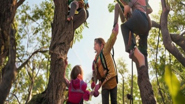 Exploring Nature: A Day of Tree Climbing Fun with Grandkids | permainan bola basket berjumlah, id ca
