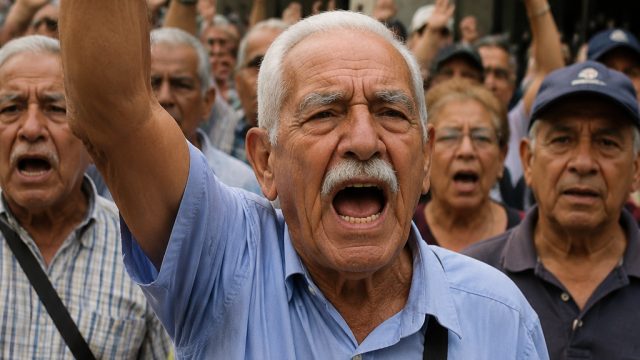Venezuelan Telecom Pensioners Rally for Bonus Reinstatement